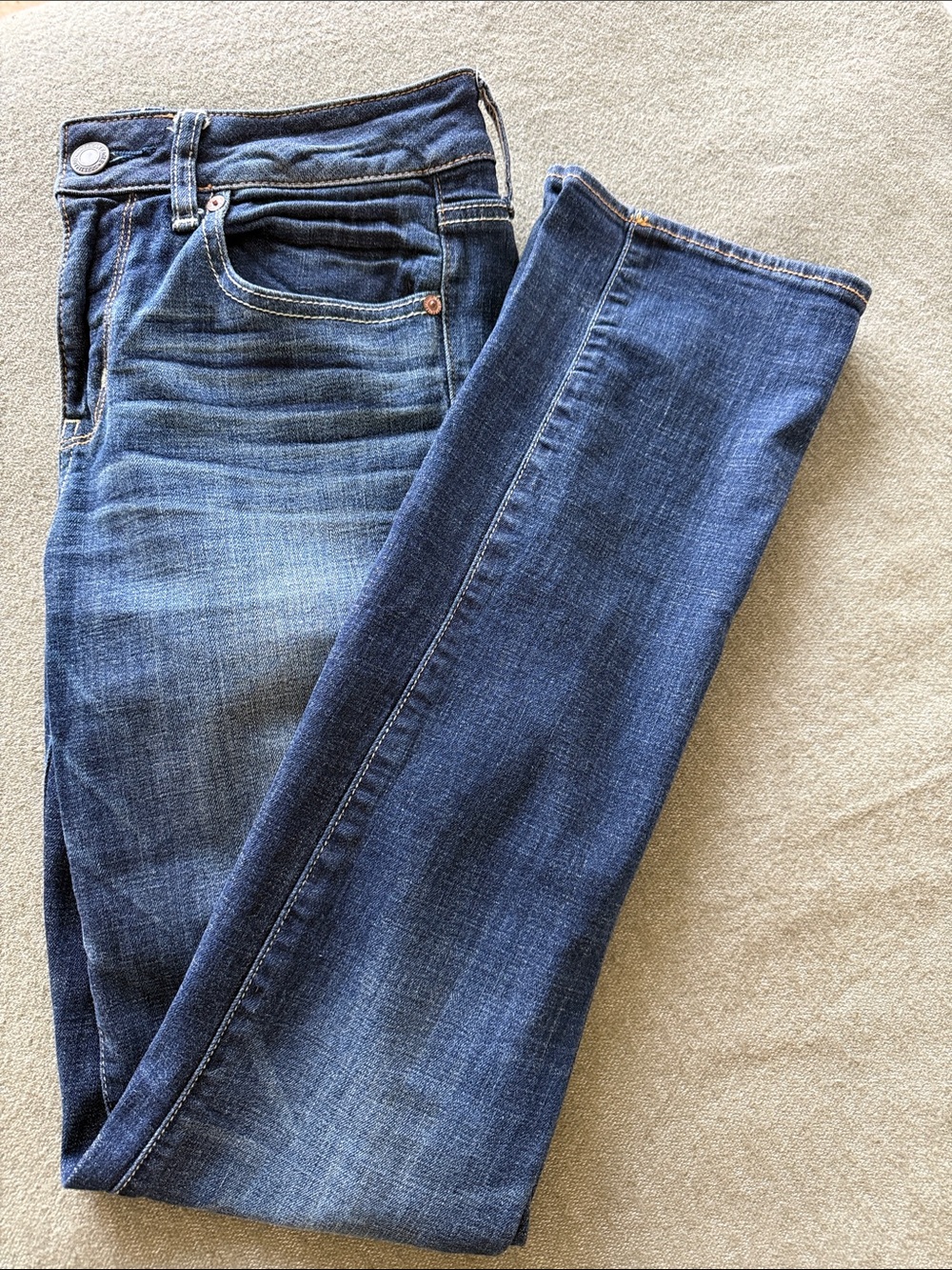 American Eagle Outfitters Dark Indigo Jeans